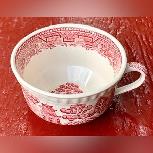 Vintage Discontinued Adams England Pink Willow Teacup